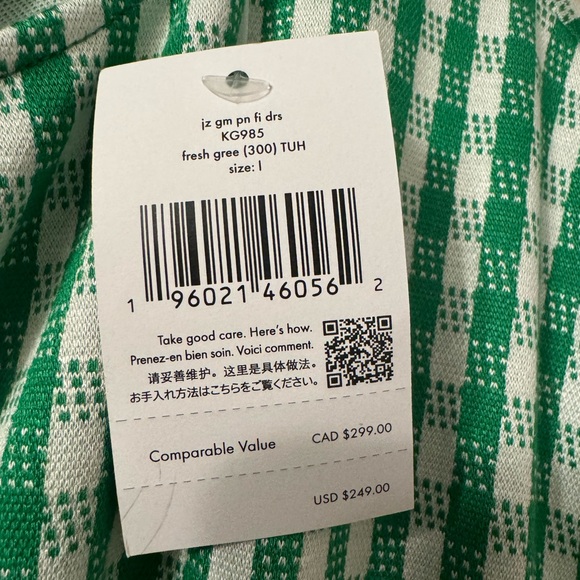 Kate Spade Jazzy Gingham Ponte Fiorella Dress NWT - Picture 5 of 6